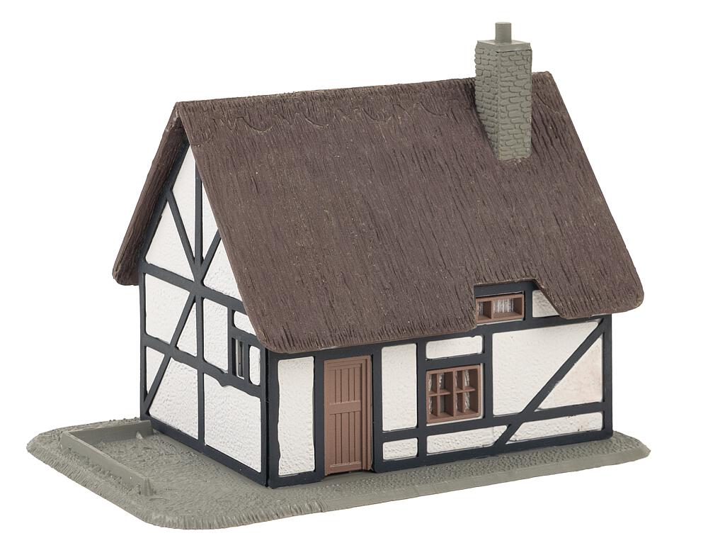 Corner house with post office
