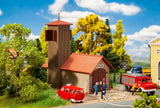 Residential house with slab roof