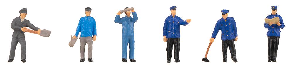 2 Christmas market stalls with moving figures