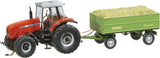 Forest workers with modern equipment