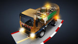 2 LED traffic lights with electronics