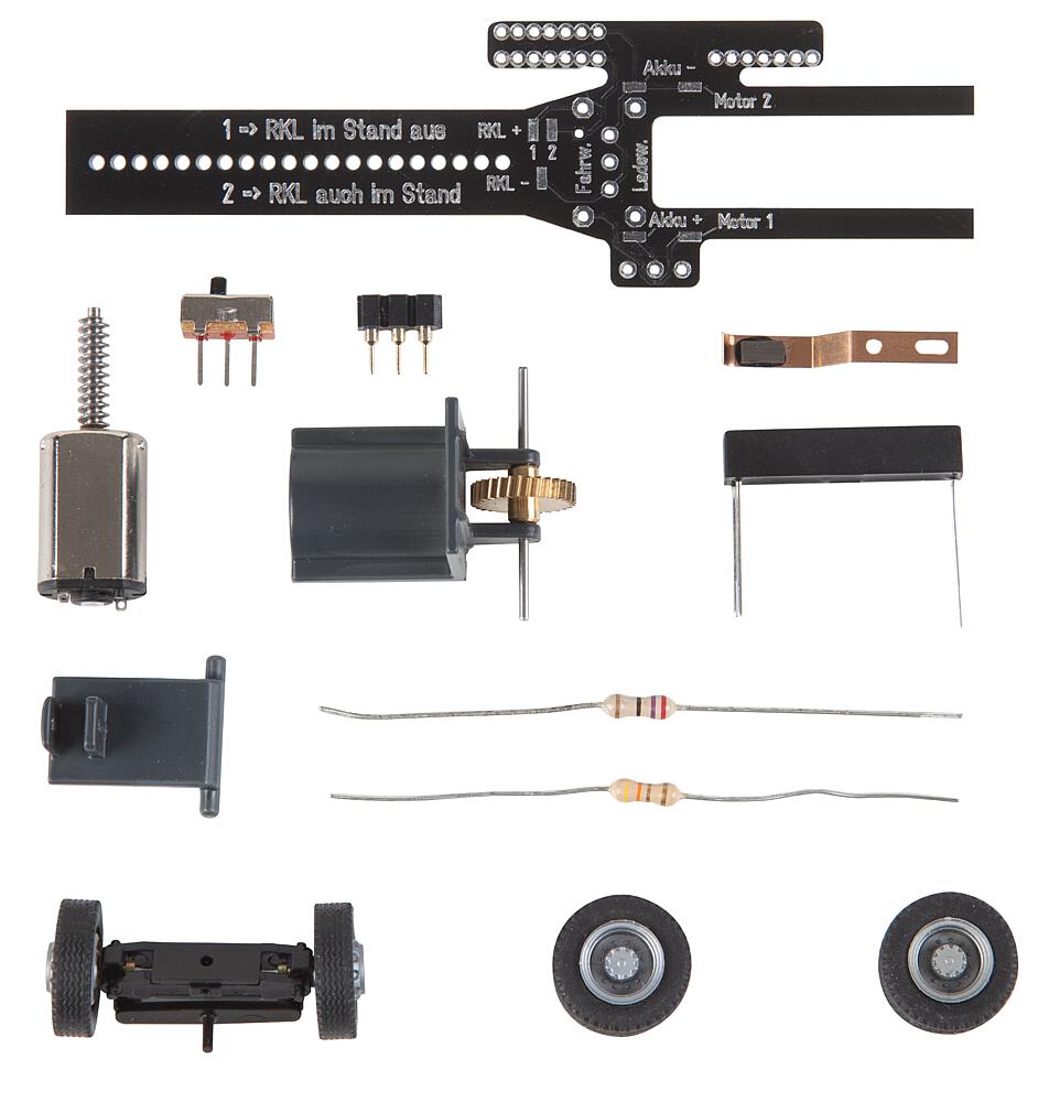 2 LED traffic lights
