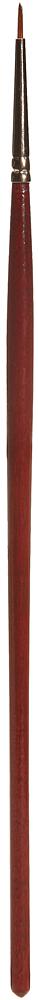 Round brush with brown tip