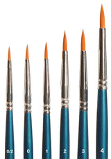 Brush set, round brushes, synthetic