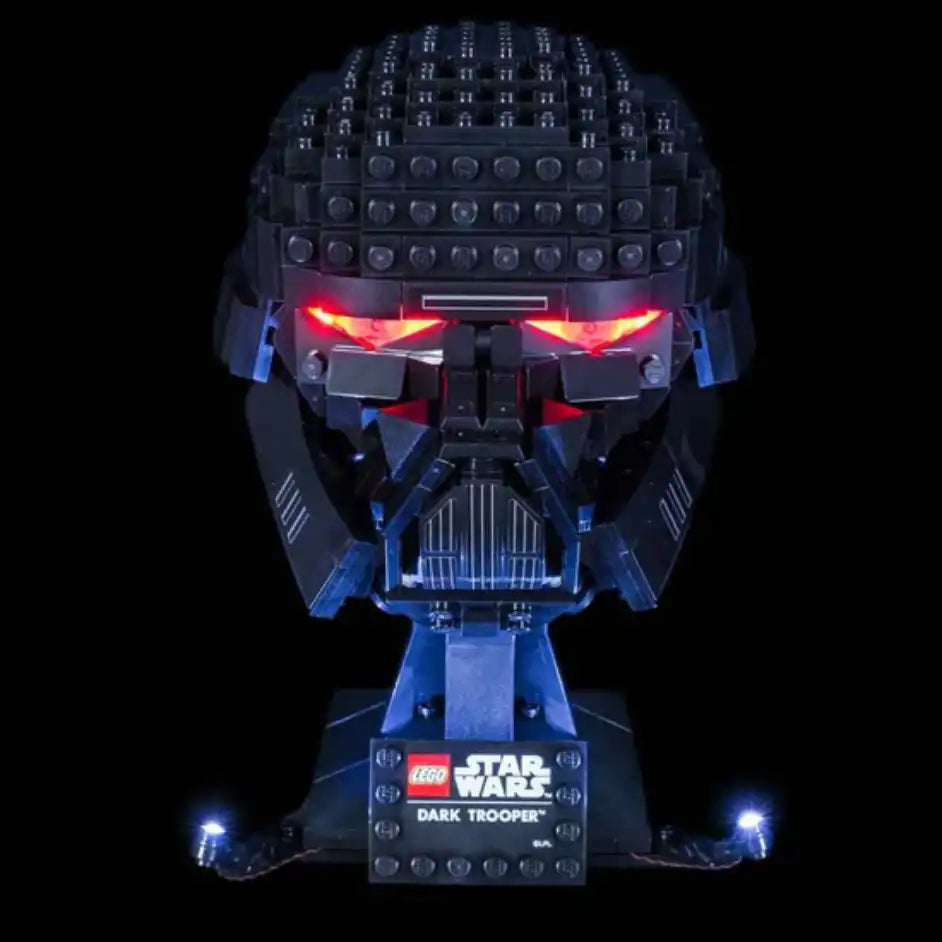 Light My Bricks (LMB) Light kit for LEGO # 75343 Dark Trooper Helmet