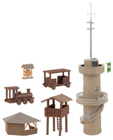 4 roof elements with skylight