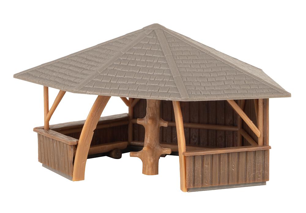4 roof elements with skylight