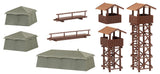 2 wall elements with horizontal
