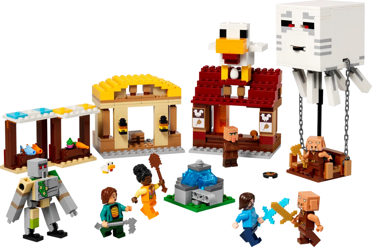 The Ghast Balloon Village Attack
