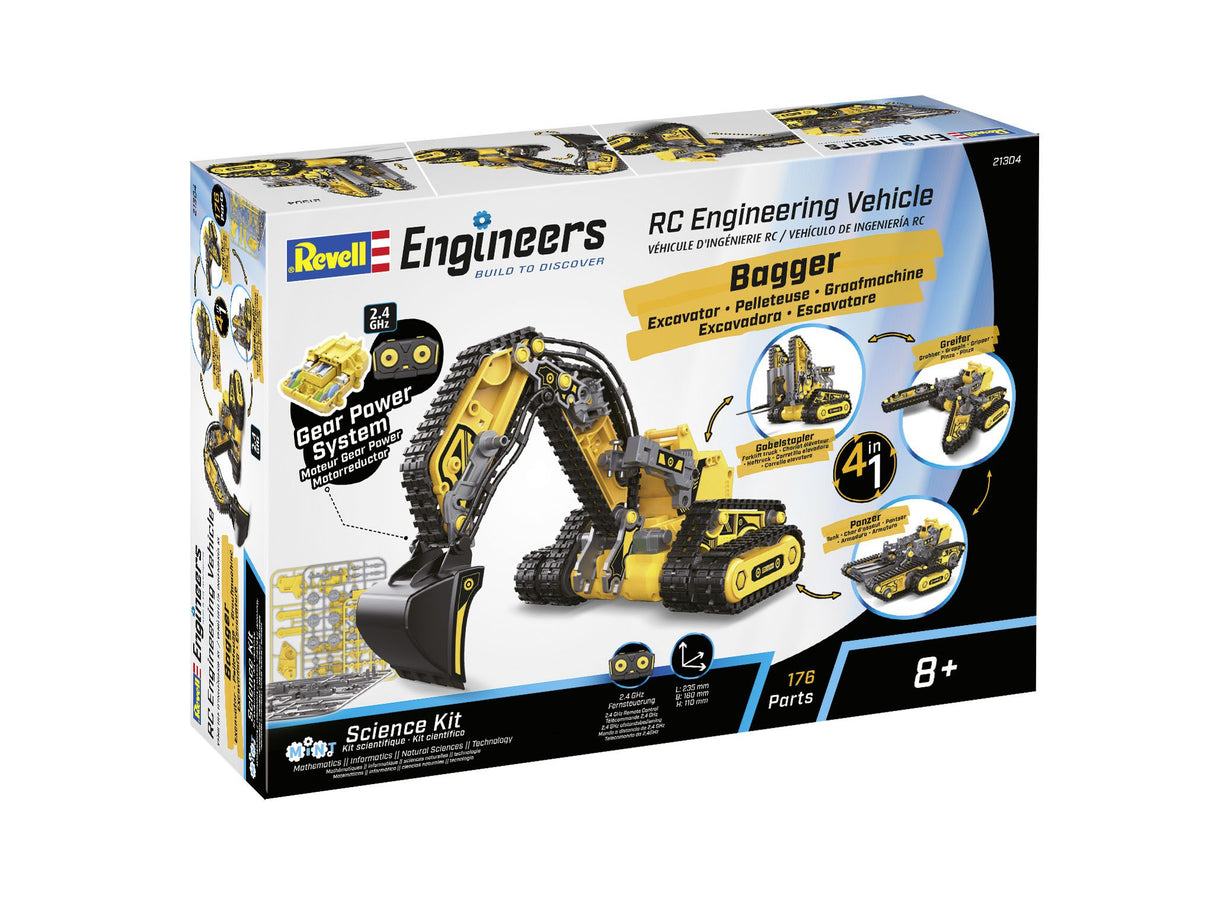 RC Engineering Vehicle 4in1