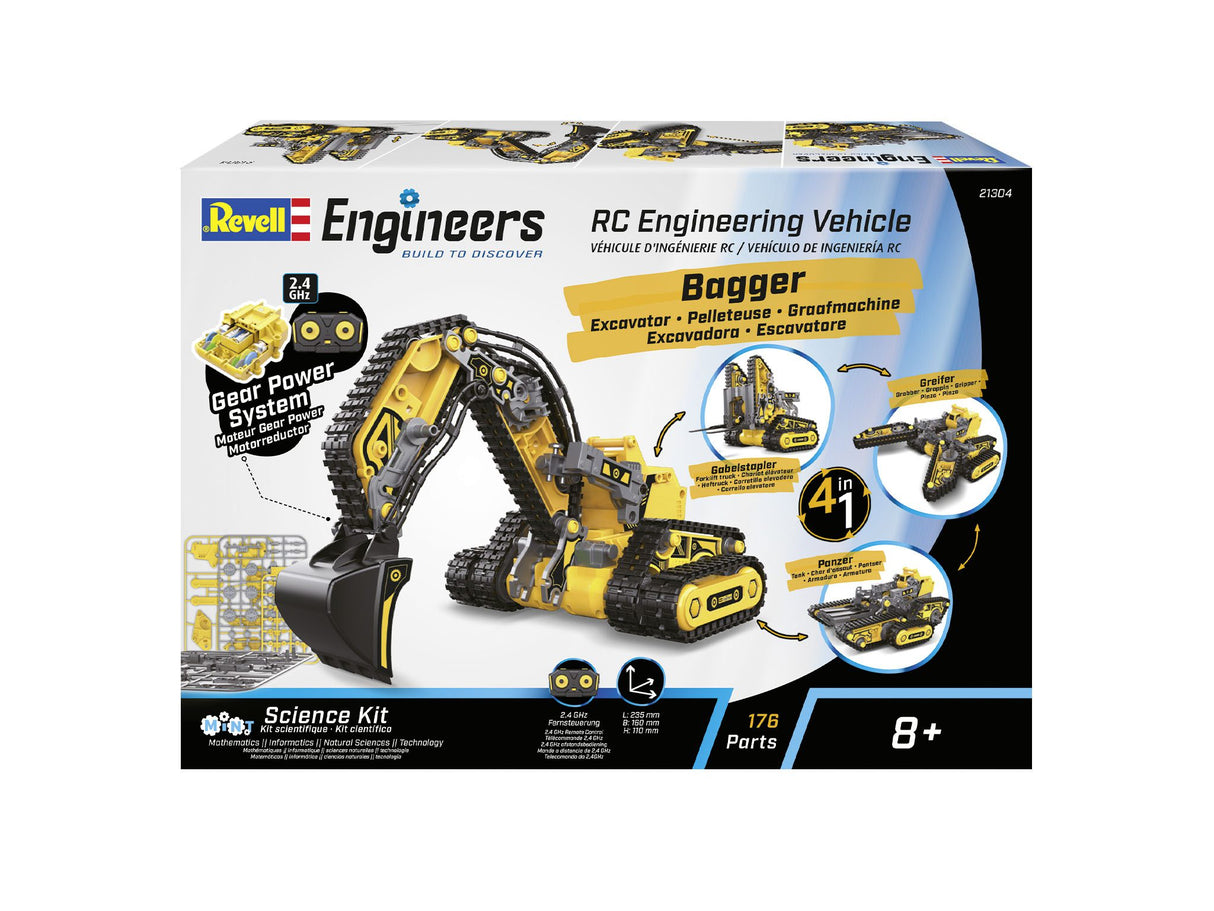 RC Engineering Vehicle 4in1