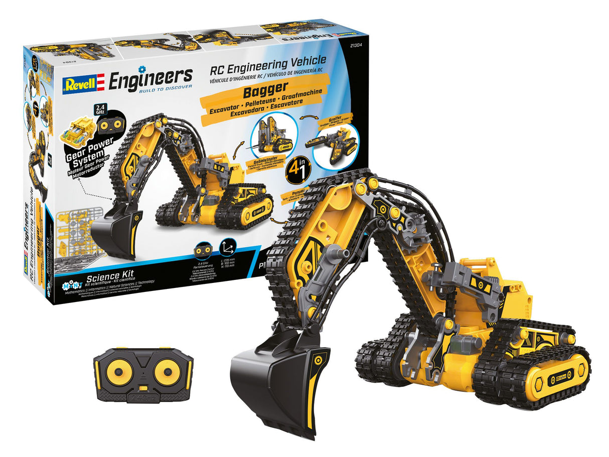 RC Engineering Vehicle 4in1