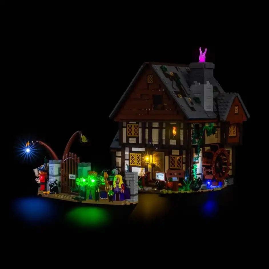 Light My Bricks (LMB) Light kit for LEGO # 21341 Disney Hocus Pocus The Sanderson Sisters' Cottage