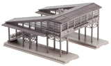 40' container, blue