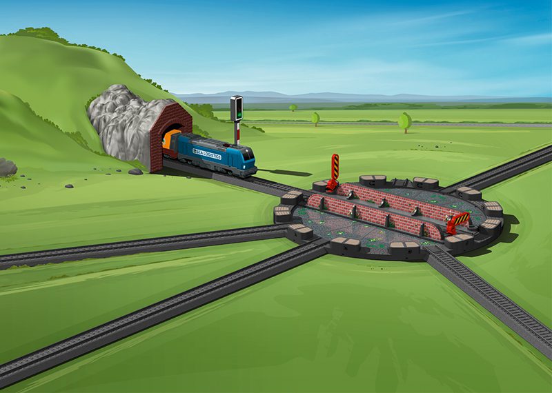 Märklin My World - Curved Plastic Track (R1)