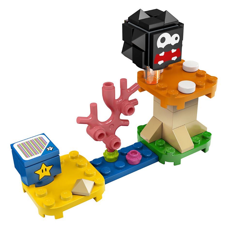 Super Mario Fuzzy &amp; Mushroom Platform