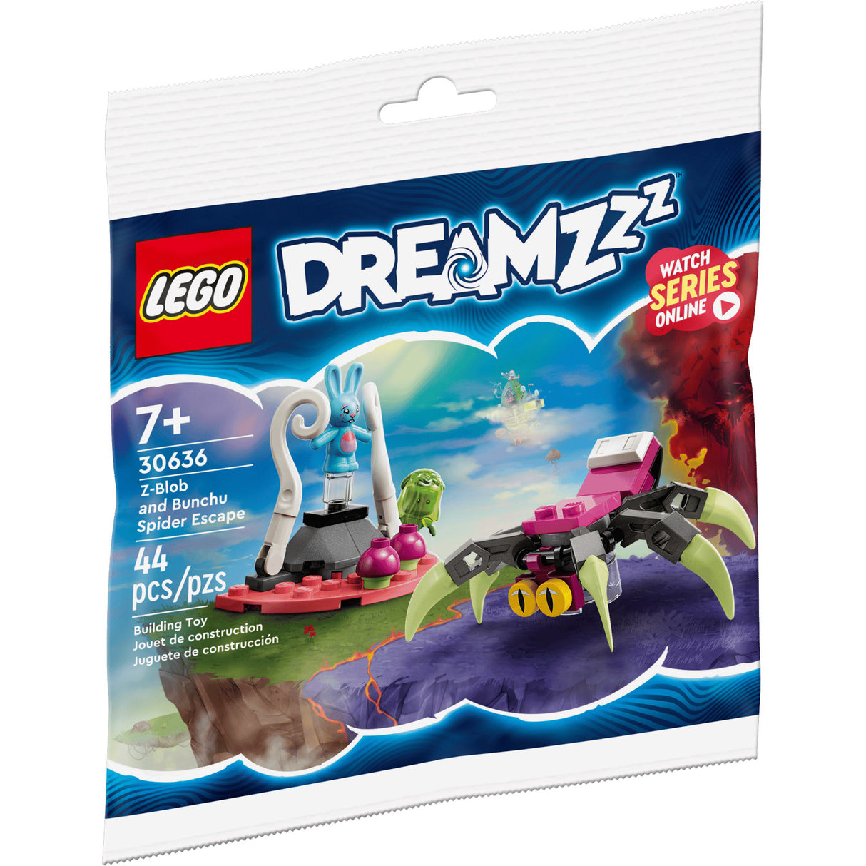 Z-Blob and Bunchu Spider Escape & Zoey's Dream Jet Pack Booster