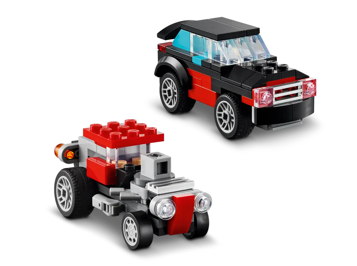 Flatbed Truck With Helicopter