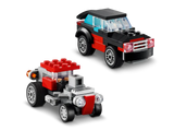 Flatbed Truck With Helicopter