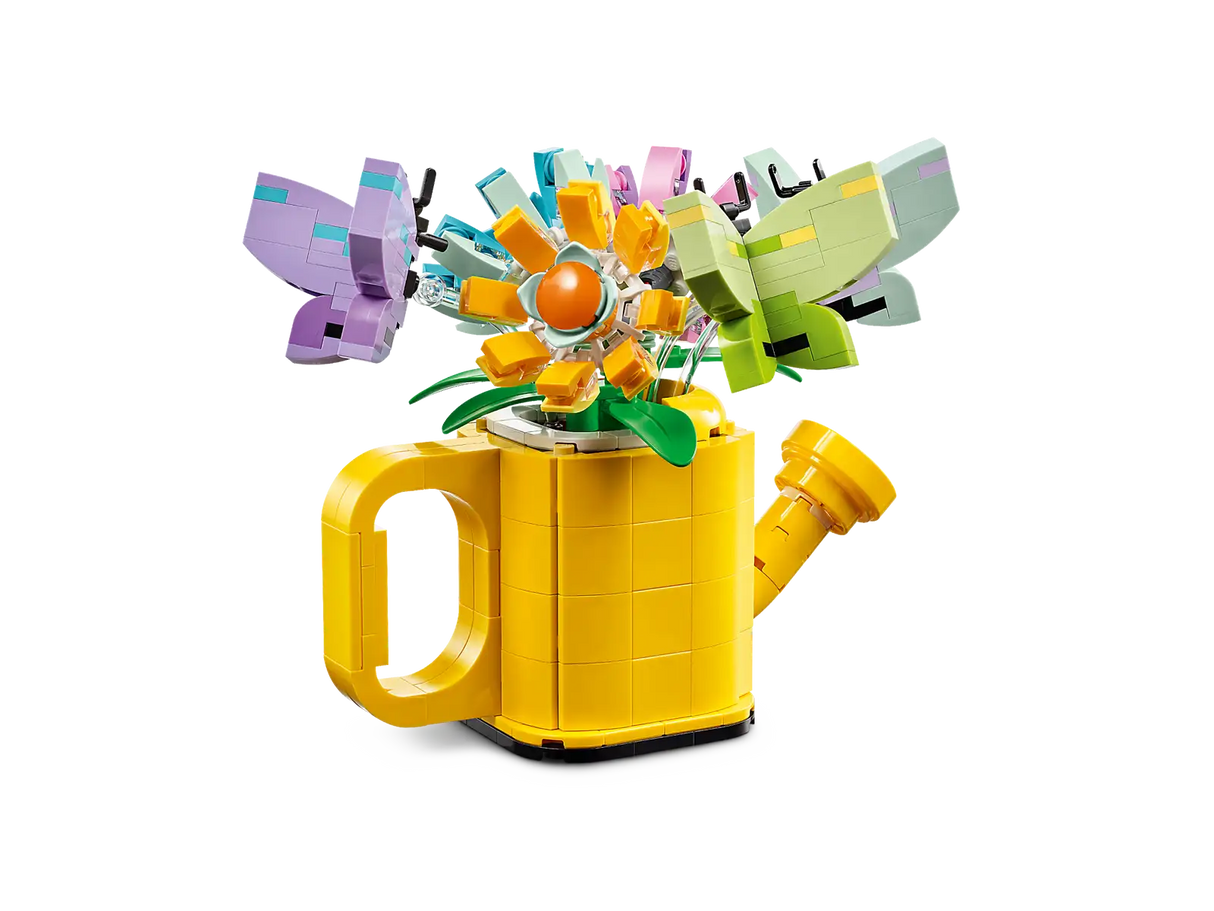 Flowers In Watering Can