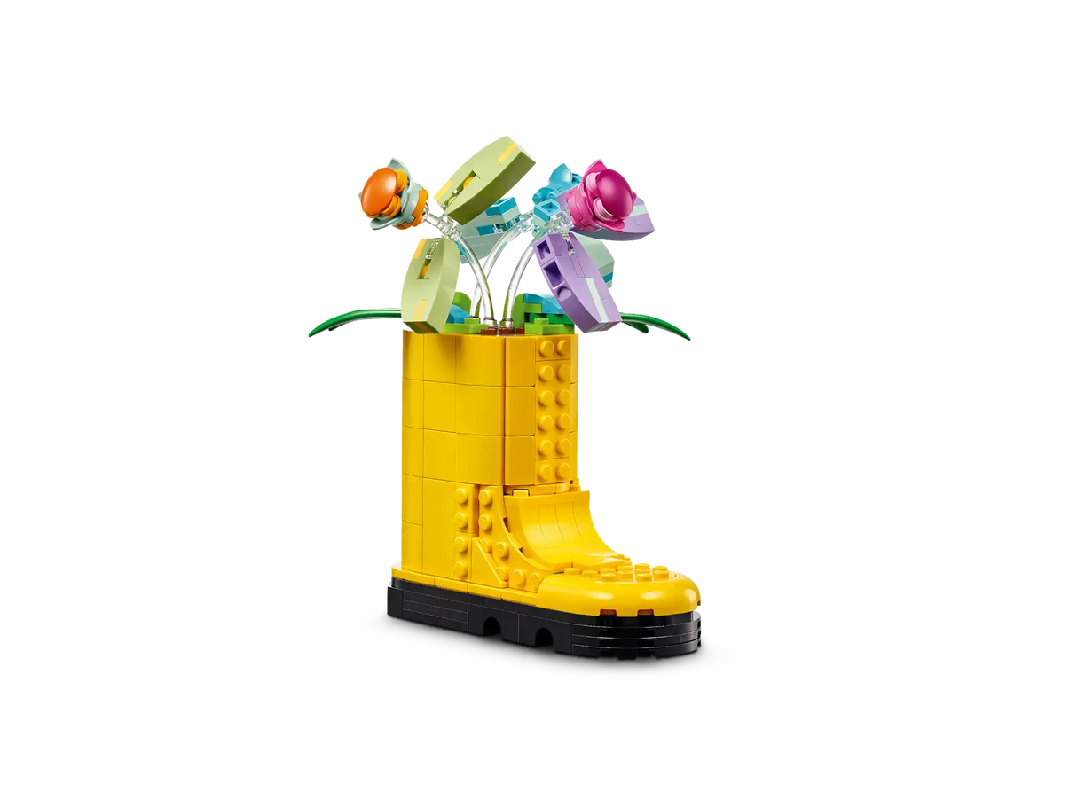 Flowers In Watering Can