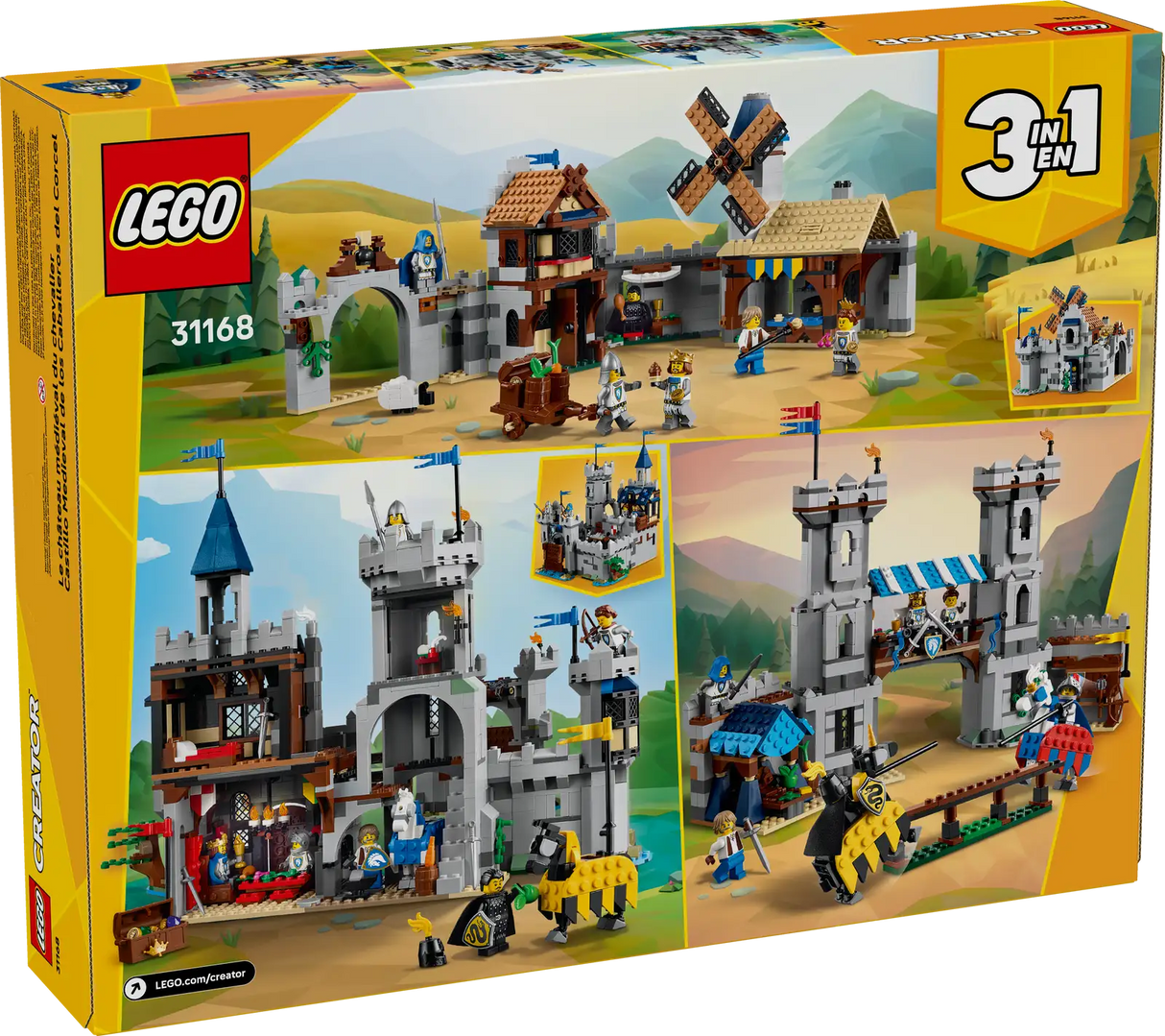 Medieval Horse Knight Castle