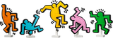Keith Haring – Dancing Figures