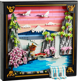 Japanese Cherry Blossom Landscape