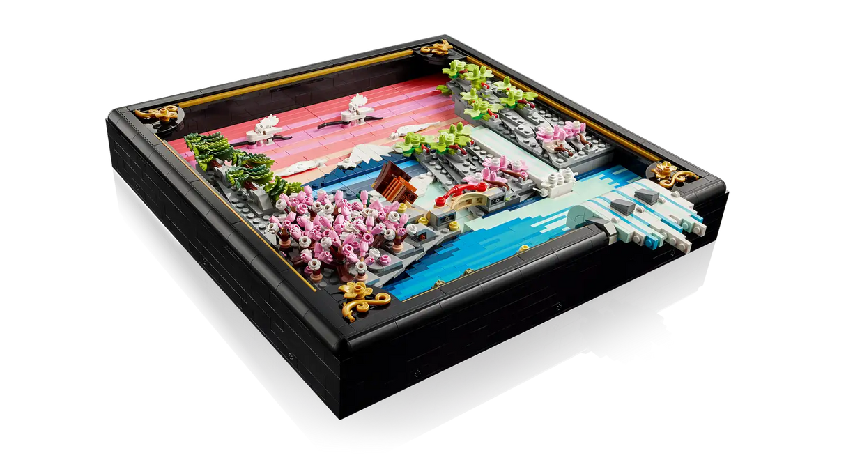 Japanese Cherry Blossom Landscape