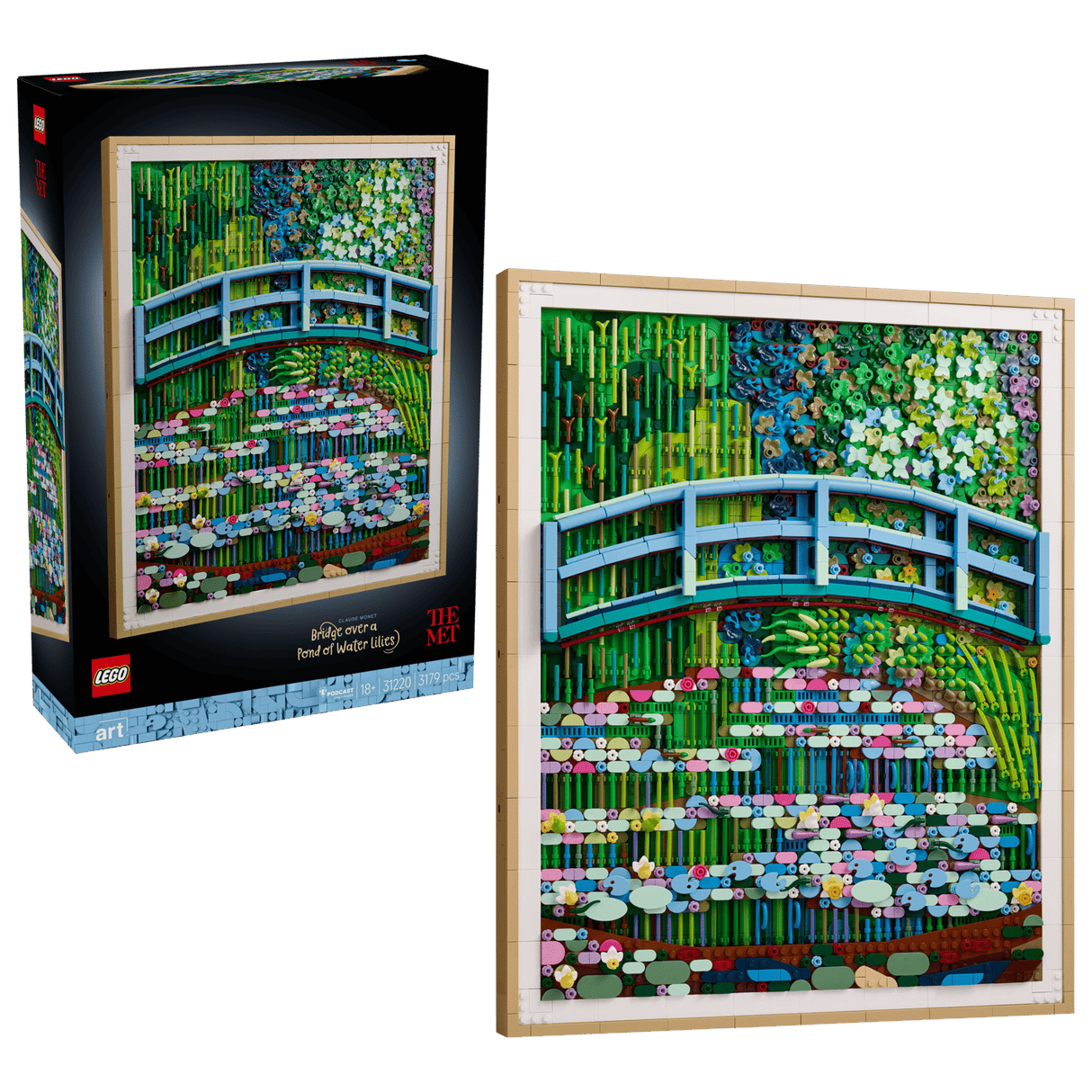 Claude Monet – Bridge over a Pond of Water Lilies
