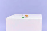 Cute Hamster with a Flower