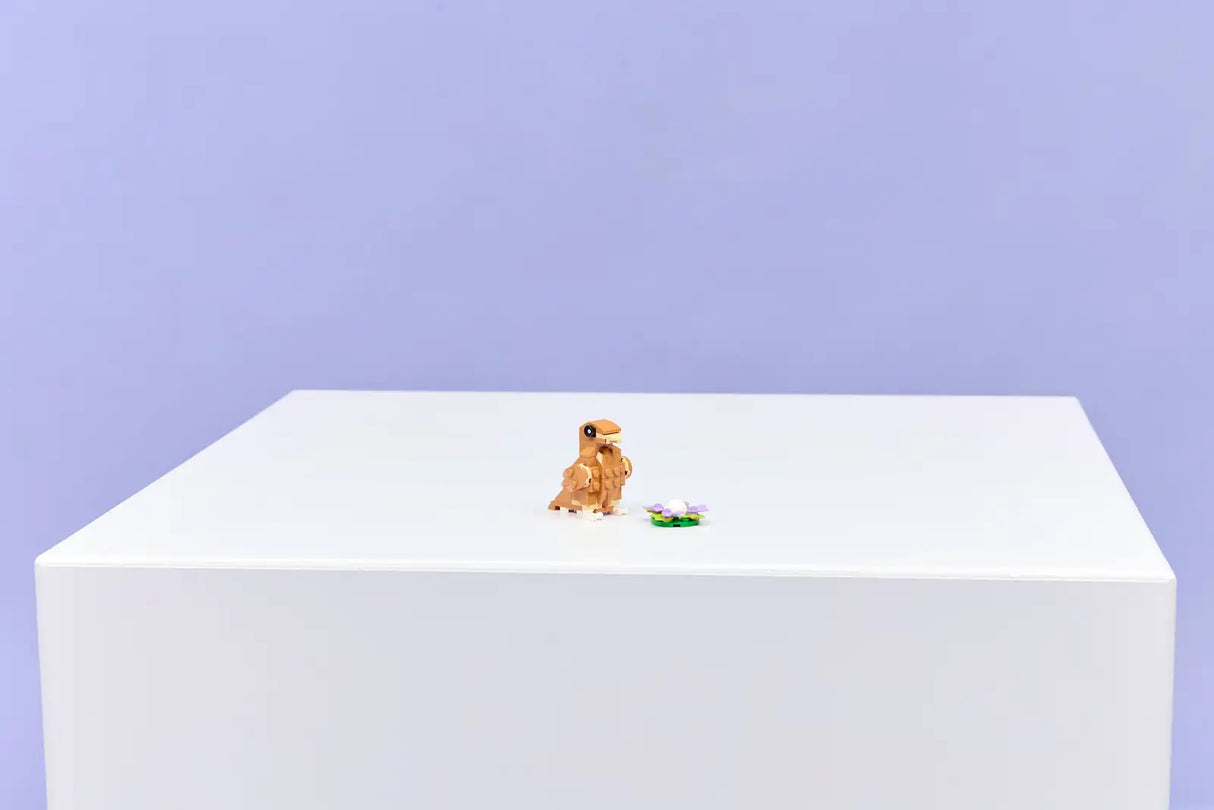 Cute Hamster with a Flower