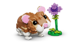 Cute Hamster with a Flower