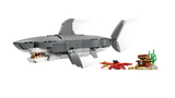 Fierce Shark with a Treasure Chest