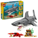 Fierce Shark with a Treasure Chest