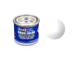 colourless, shiny 14 ml canister