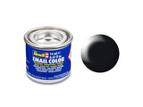 black, satin finish RAL 9005 14 ml canister