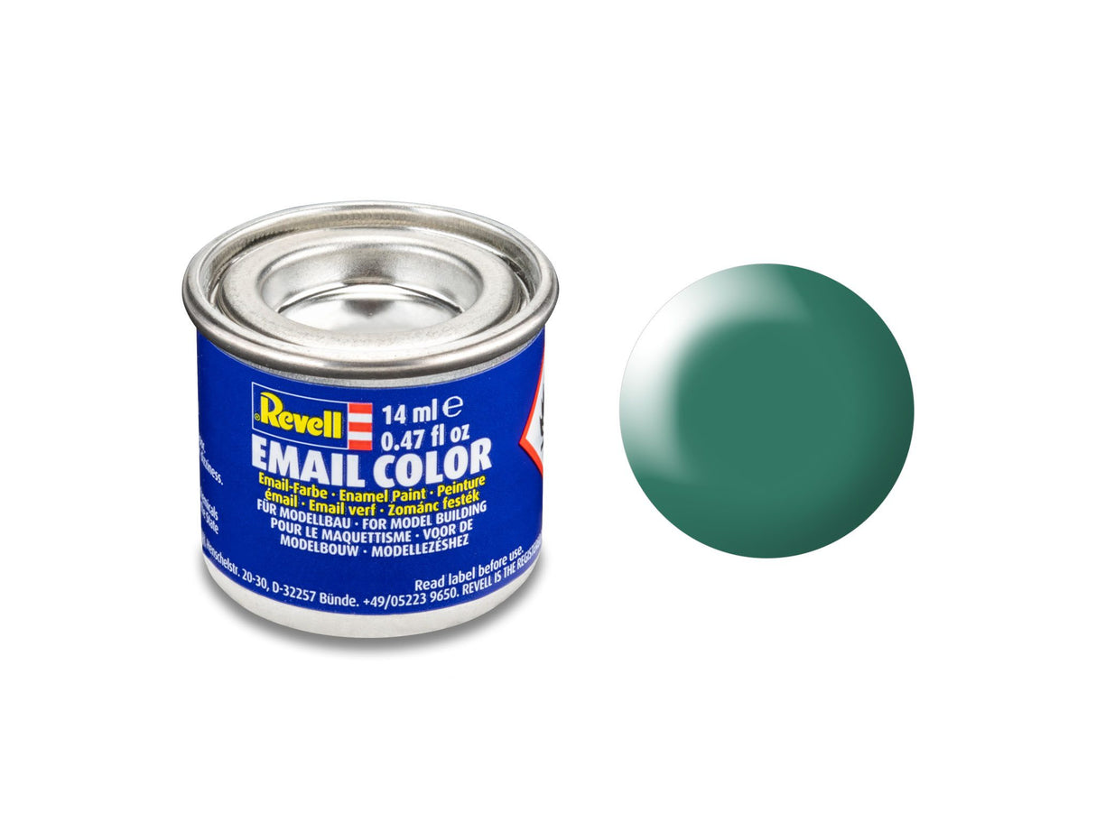 patina green, silk matt RAL 6000 14 ml canister