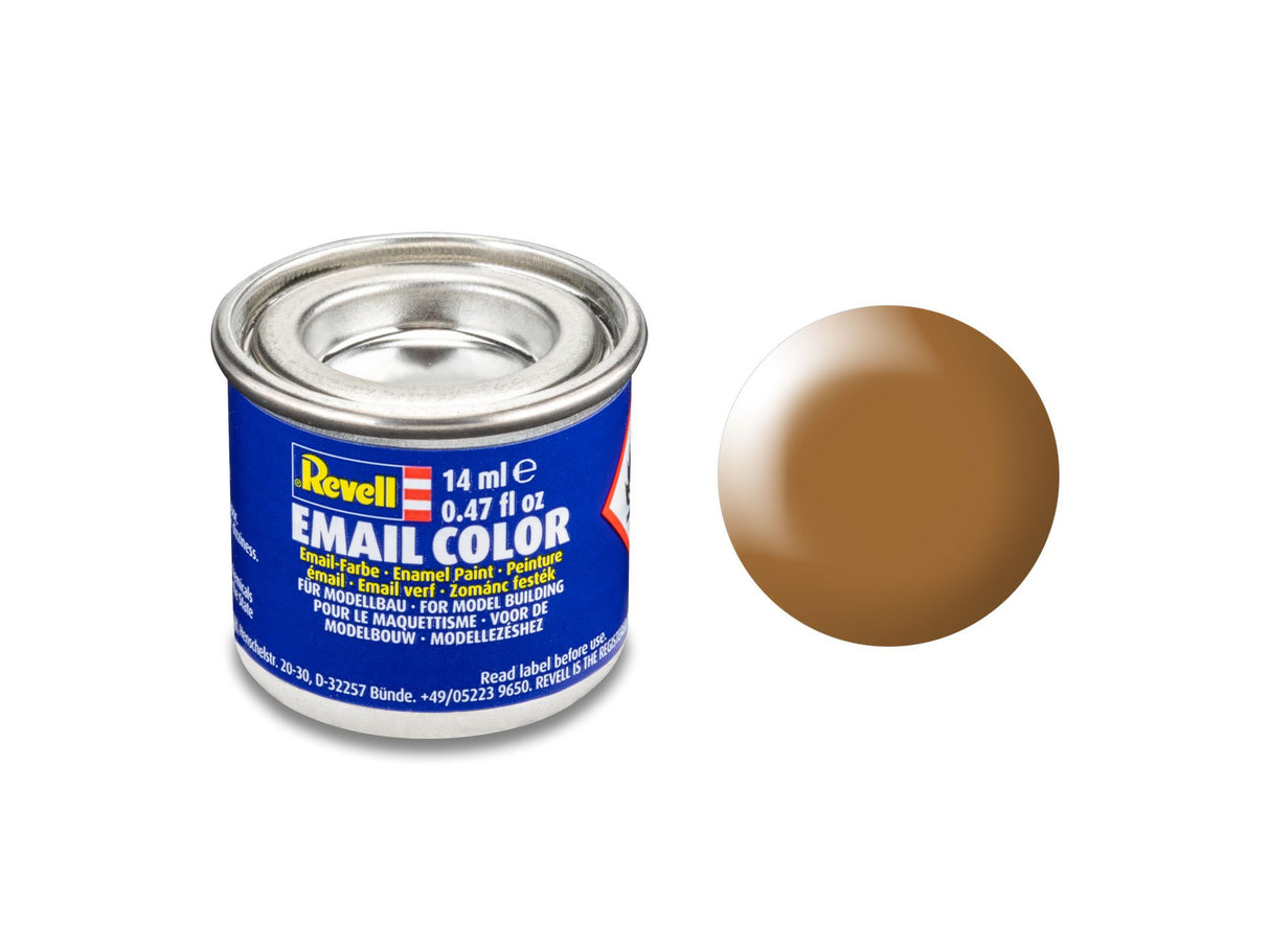 wood brown, silk matt RAL 8001 14 ml canister