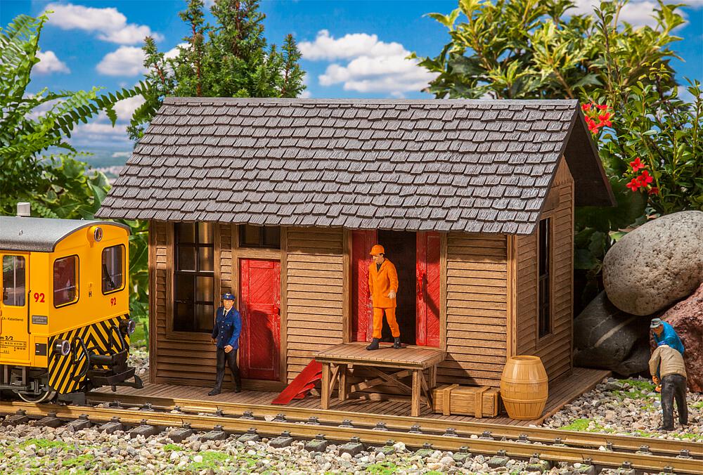 Railway keeper's house with movable