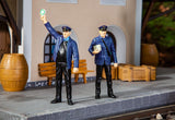 Steam locomotive crew