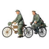 German Soldiers with Bicycles