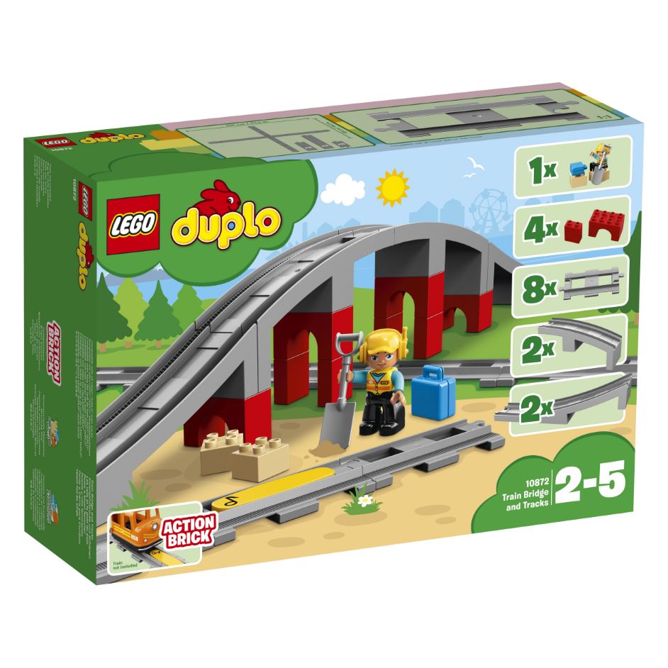 Train Bridge and Tracks