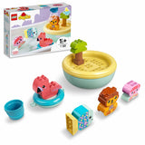 Bath Time Fun: Floating Animal Island