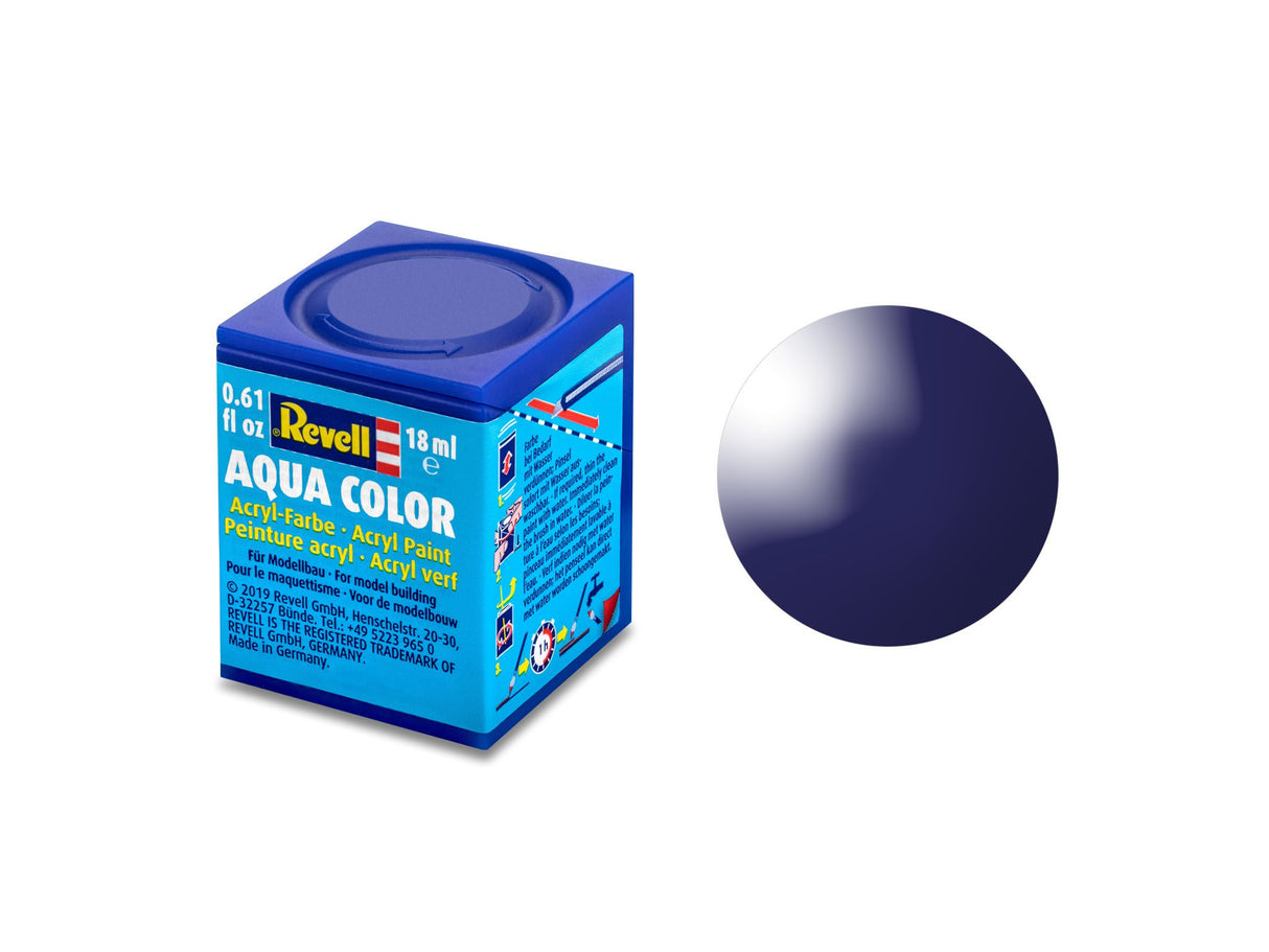 night blue, glossy RAL