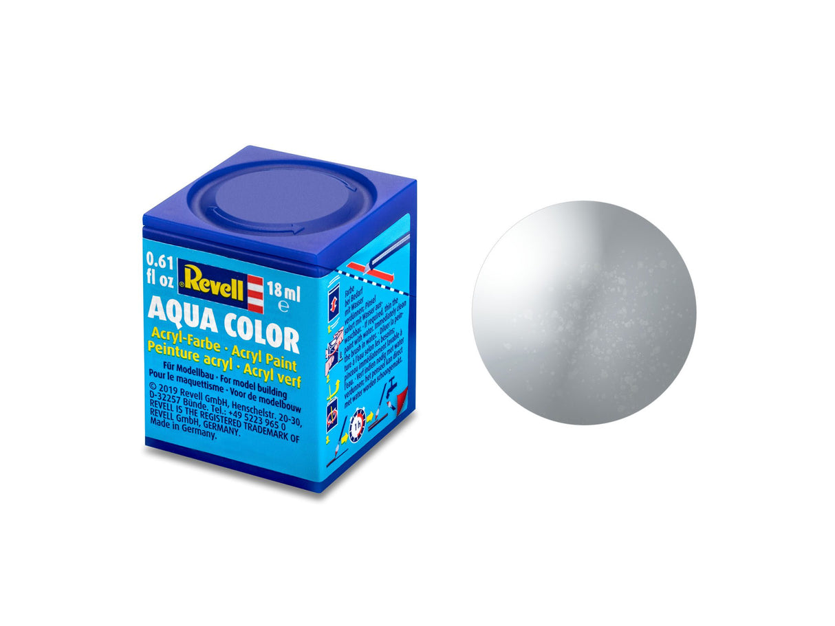 silver, metallic Aqua Color 18 ml