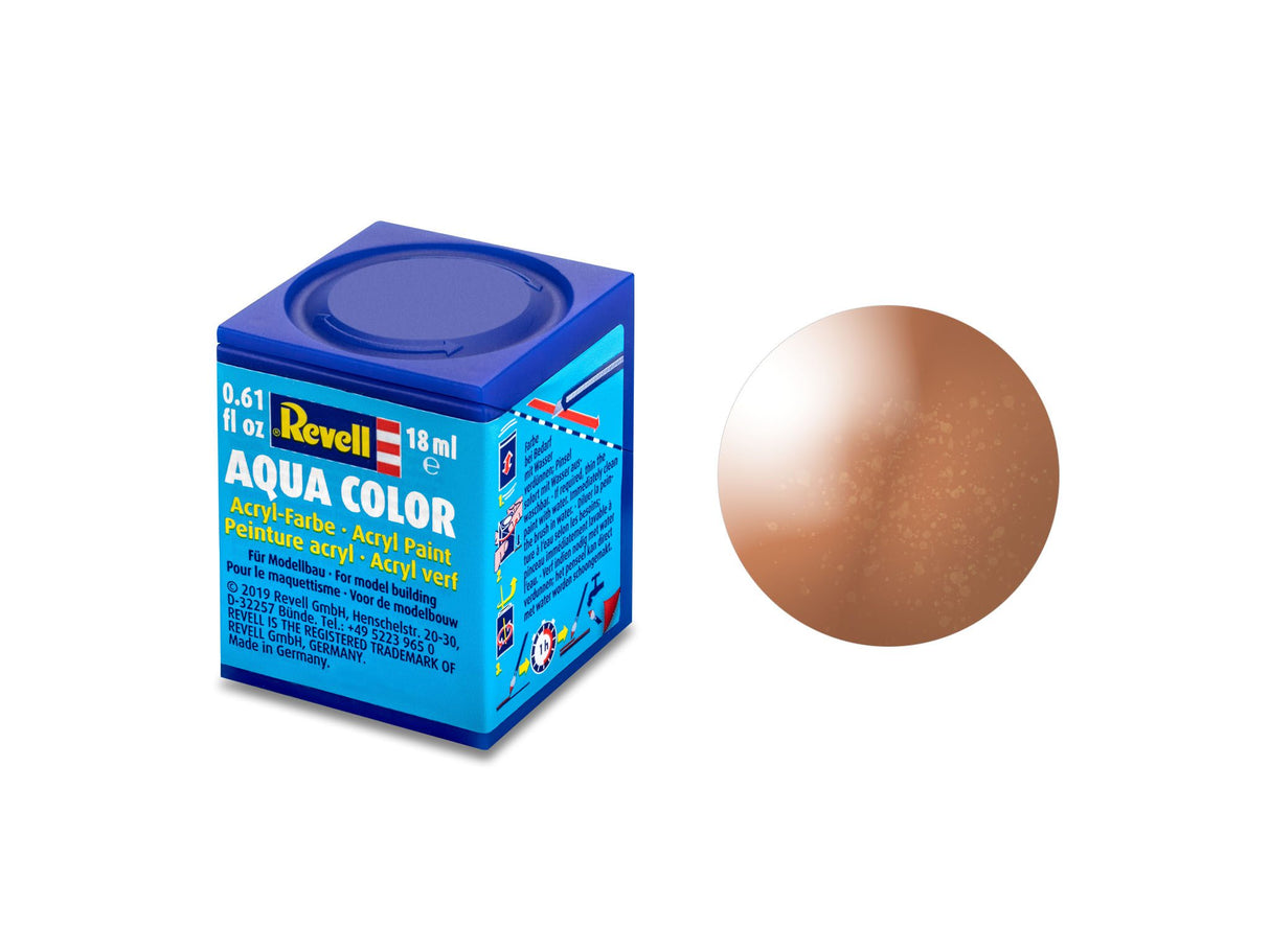 copper, metallic Aqua Color 18 ml