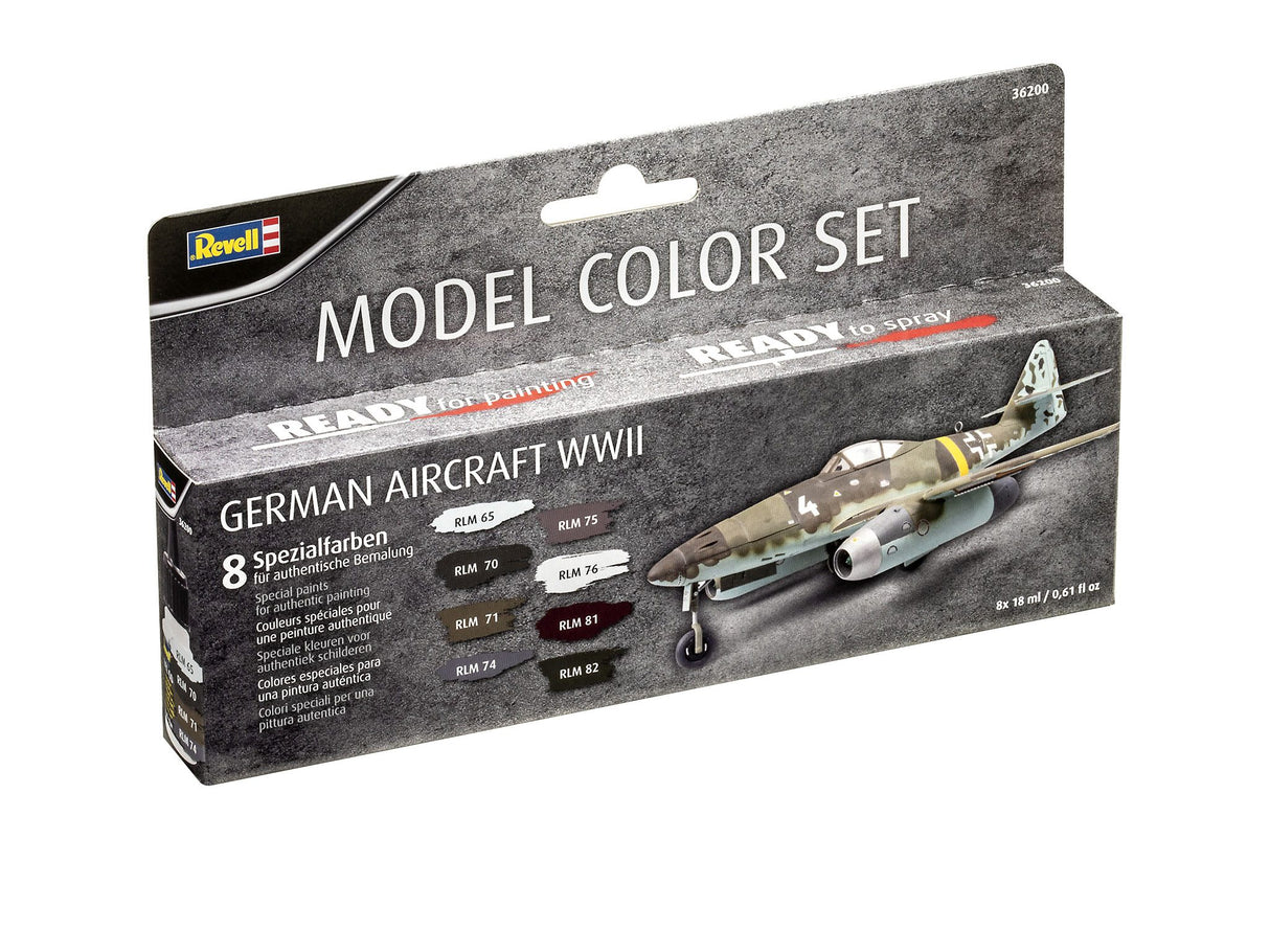 Model Color - German Aircraft WWII (8x 17ml)