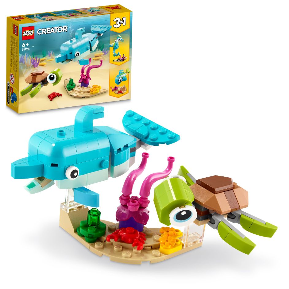 Dolphin and Turtle