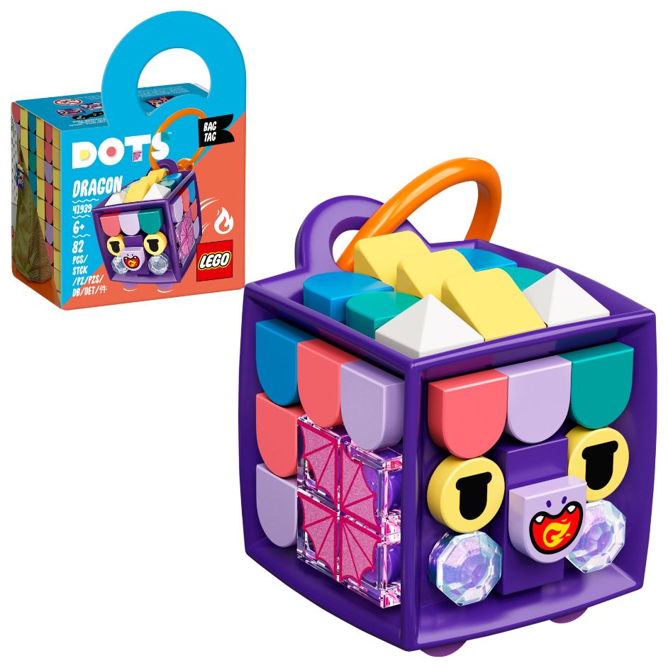 DOTs - Bag Tag Dragon